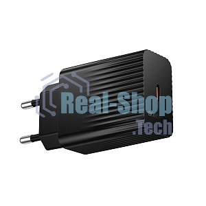 Сетевое зарядное устройство BOROFONE (6941991122699) BAS73A 1Type-C 3.0A PD20W черный