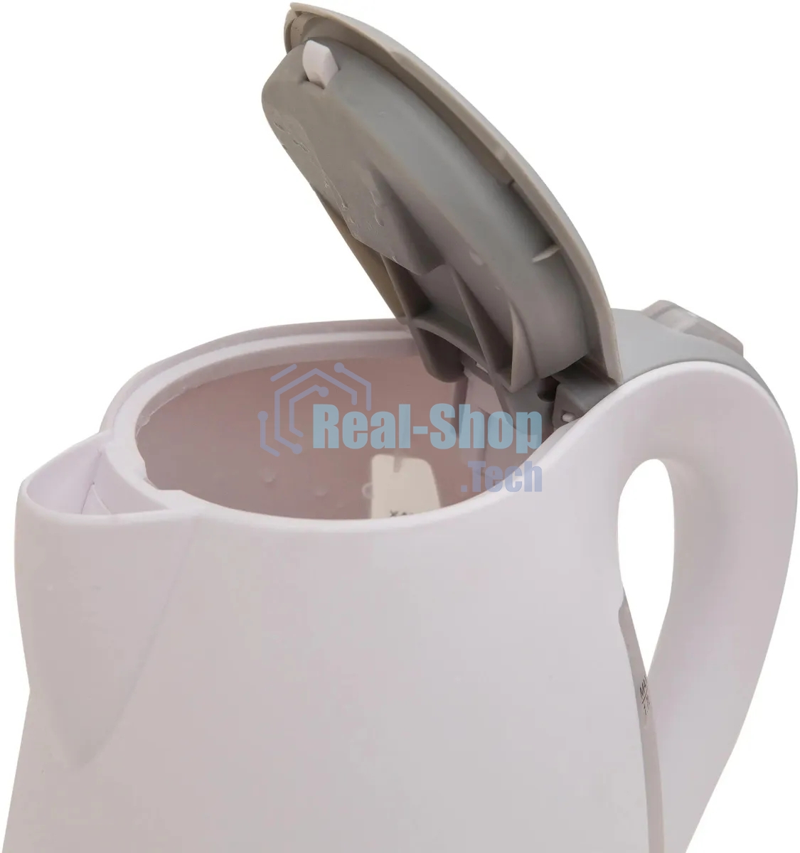 Чайник электрический OASIS K-3PWG белый+серый, 1,7л