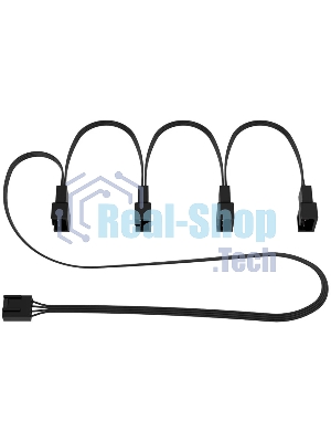 Кабель Arctic Cooling ARCTIC 4-Pin Fan Splitter Cable (Разветвитель для корпусных вентиляторов) to 4-x PWM Fan (701655) OEM