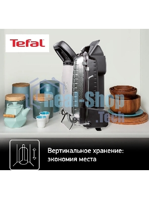 Гриль электрический Tefal GC306012 2000Вт серебристый