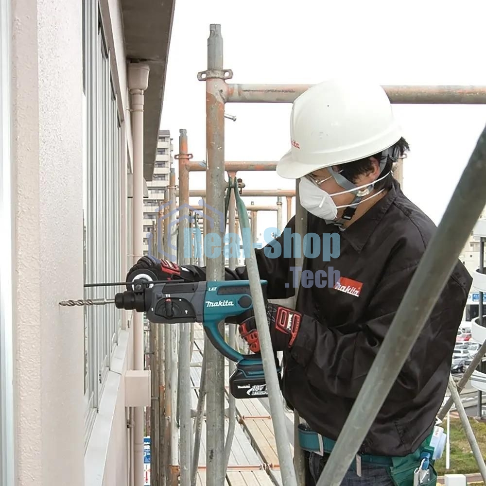 Перфоратор Makita DHR202Z, SDS-plus, 18 В, 1.9 Дж, от аккумулятора