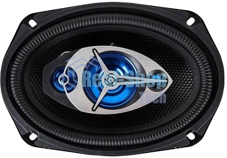 Колонки автомобильные Kicx GX-693 200Вт 92дБ 4Ом 15x23см (6x9дюйм) (ком.:2кол.) коаксиальные трехполосные