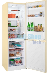 Холодильник Nordfrost NRB 152 E бежевый двухкамерный 205/115 л морозилка снизу