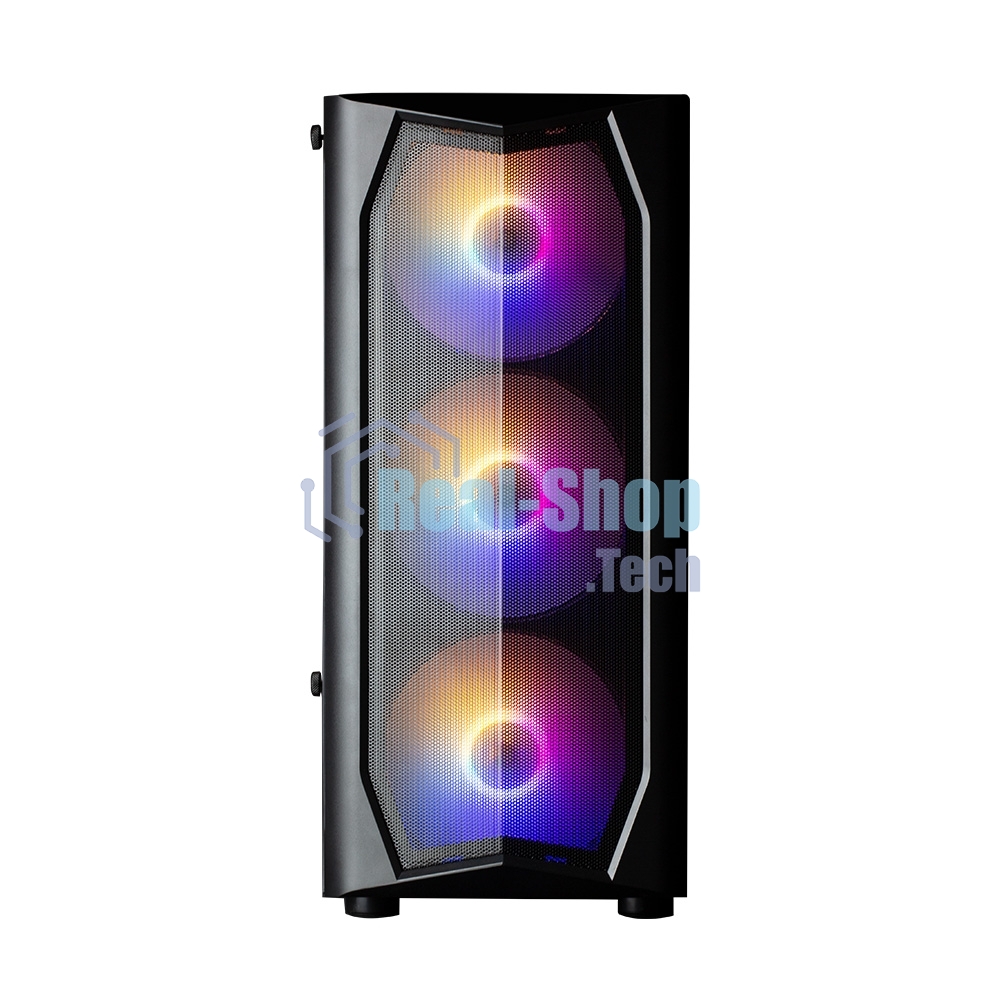 Компьютерный корпус MidiTower Zalman N4 black (ATX,Window, 6xRGb fan, USB 2.0 x2, USB 3.0x1, без БП) (N4 rev.1)