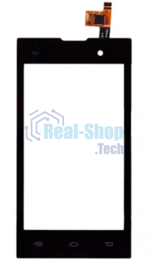 Сенсорное стекло (тачскрин) для Fly IQ4418 ERA Style 4, черное