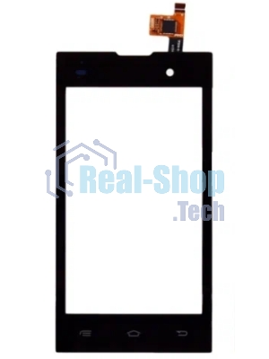 Сенсорное стекло (тачскрин) для Fly IQ4418 ERA Style 4, черное