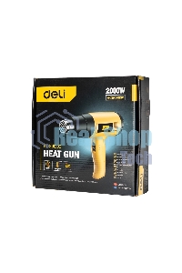 Фен технический Deli DL391202 (2000Вт, рабочая температура 100...650 град.)