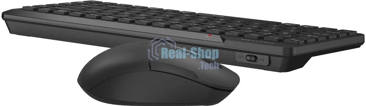 Комплект клавиатура + мышь A4Tech Fstyler FG2200 Air2 клав:черный мышь:черный USB беспроводная slim