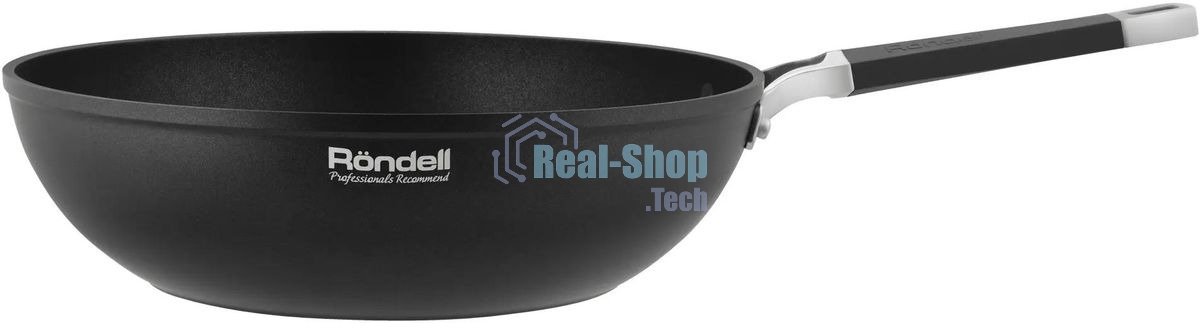 Сковорода ВОК Rondell Stolz RDA-1771, 28 см, без крышки, серый