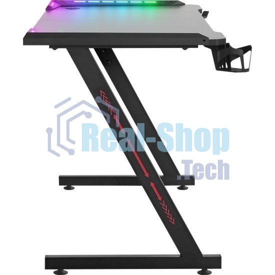 Стол игровой Defender Jupiter RGb, подвес кружки+гарн., черный_5