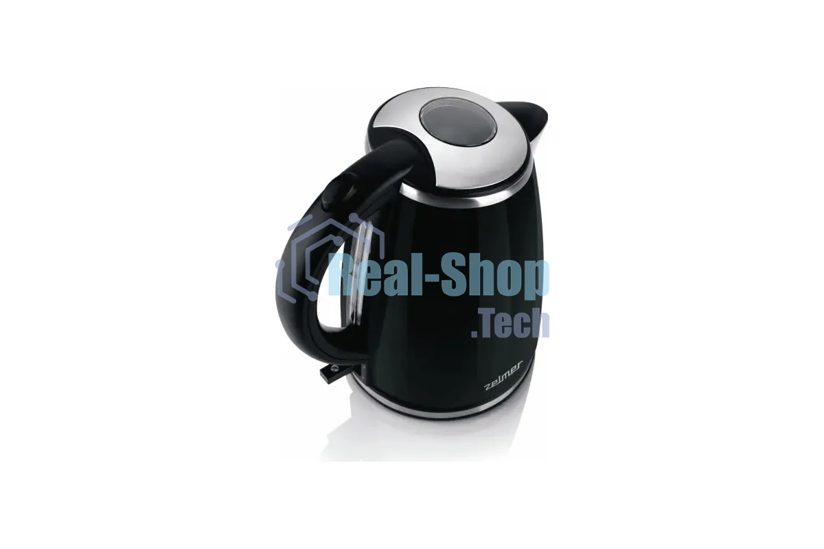 Чайник электрический Zelmer ZCK1274B 1.7л. 2200Вт черный корпус: металл