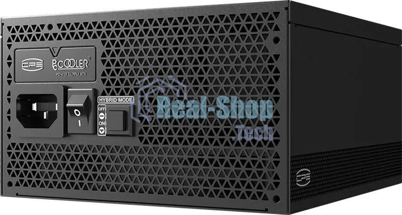 Блок питания PCCooler P5-YS850-G1F, 850Вт, 80 PLUS Gold, 135мм, модульный, черный