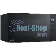Микроволновая печь LG MH6032GAS черный, 20 л, 700 Вт, переключатели - сенсор