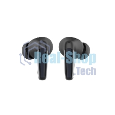 Наушники TWS Tecno Buds 4 черный, внутриканальные, Bluetooth, до 6 ч