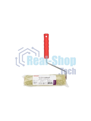 Валик Rexant полиакрил зеленый, ворс 18 мм, ширина ролика 240 мм, Ø 42 мм, бюгель 8 мм серия 