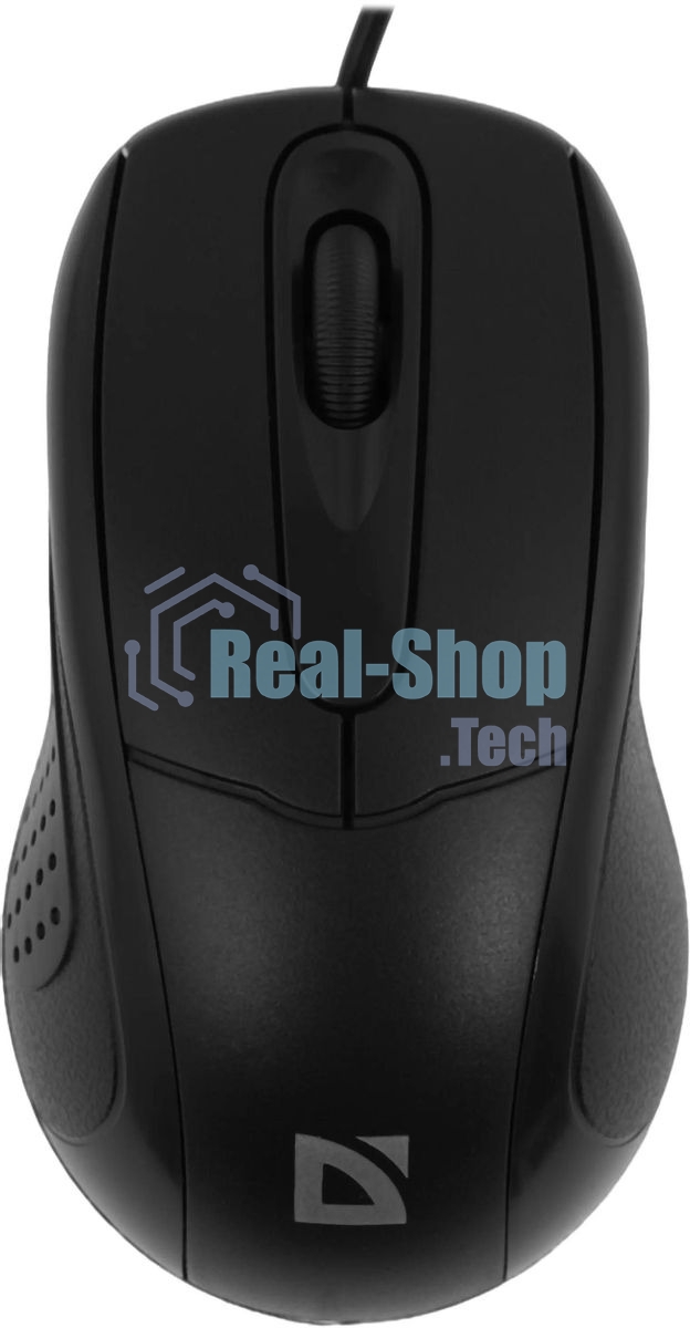 Мышь проводная Defender Standard MB-580 черный, 1000 dpi, USB, кнопки - 3
