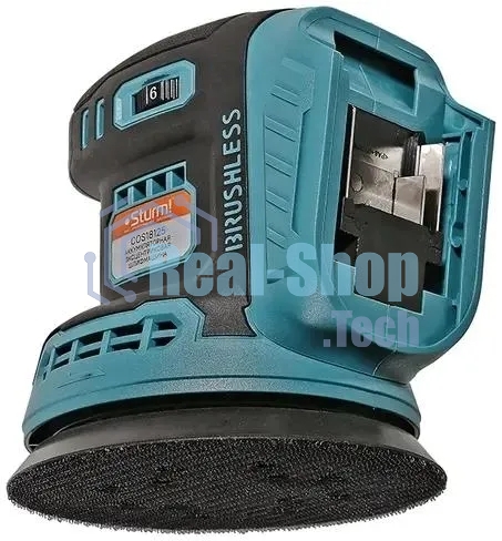 Шлифмашина эксцентриковая Sturm! COS18125 d=125мм синий/черный