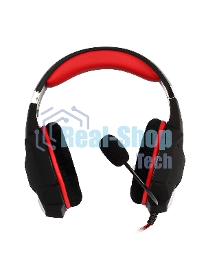 Игровая мобильная гарнитура RUSH VIPER, (SBHG-2200), динамики 50мм, велюровые амбушюры, переходник