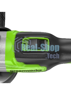 Углошлифовальная машина Greenworks GD24AG 10500об/мин рез.шпин.:M14 d=125мм (3200207CUG)
