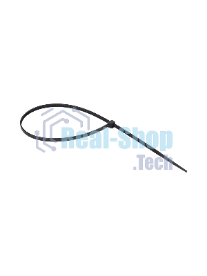 Кабельные стяжки (хомуты) PCT 3,6x300-100 черные PA6.6 (100 шт/уп)