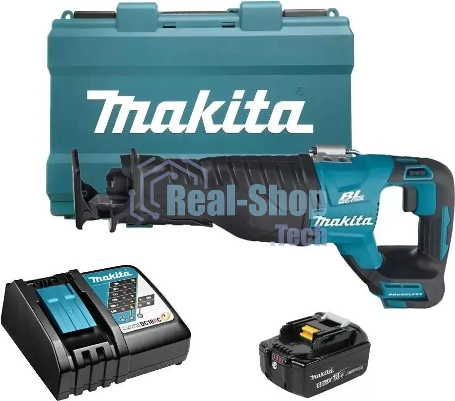 Сабельная пила Makita DJR187RT 18Вт аккум. 3000ход/мин ДА