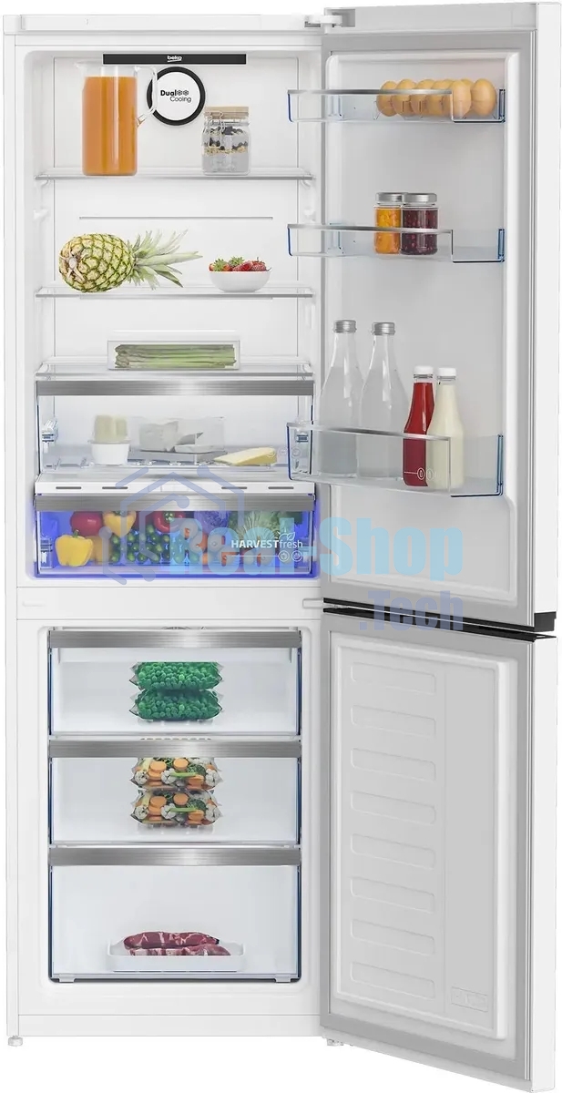 Холодильник Beko B5RCNK363ZW белый двухкамерный 220/100л морозилка снизу Total No Frost