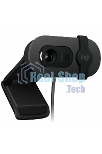 Веб-камера Logitech Brio 105 графитовый 2Mpix (1920x1080) USB2.0 с микрофоном для ноутбука (960-001590)