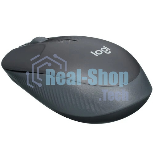 Мышь беспроводная Logitech M190 черный, 1000 dpi, радиоканал, USB, кнопки - 3