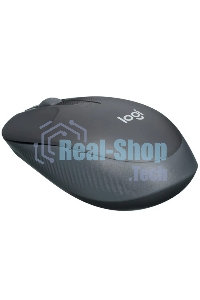 Мышь беспроводная Logitech M190 черный, 1000 dpi, радиоканал, USB, кнопки - 3