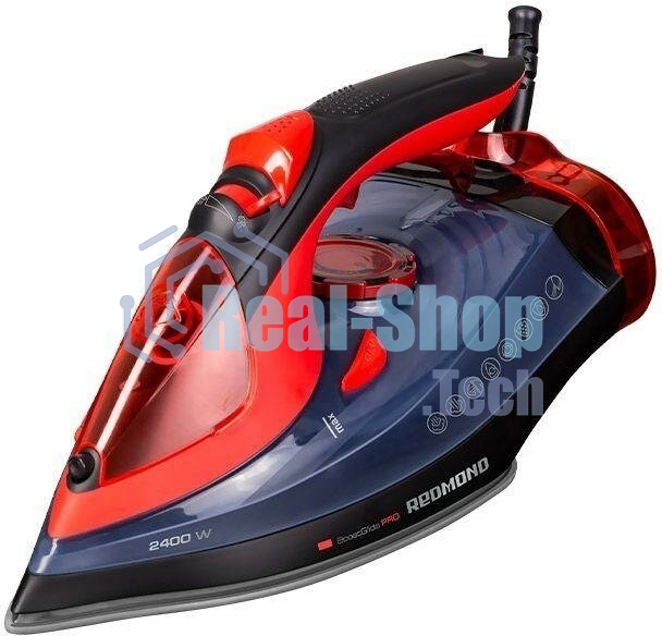 Утюг Redmond RI-C283 2400Вт красный/черный