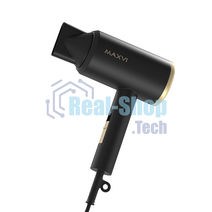 Фен Maxvi HD1801 черный, 1800 Вт