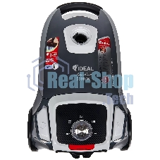 Пылесос IDEAL VC-2000 темно-серый, 450/2000 Вт, уборка сухая, пылесборник мешок 2.3 л