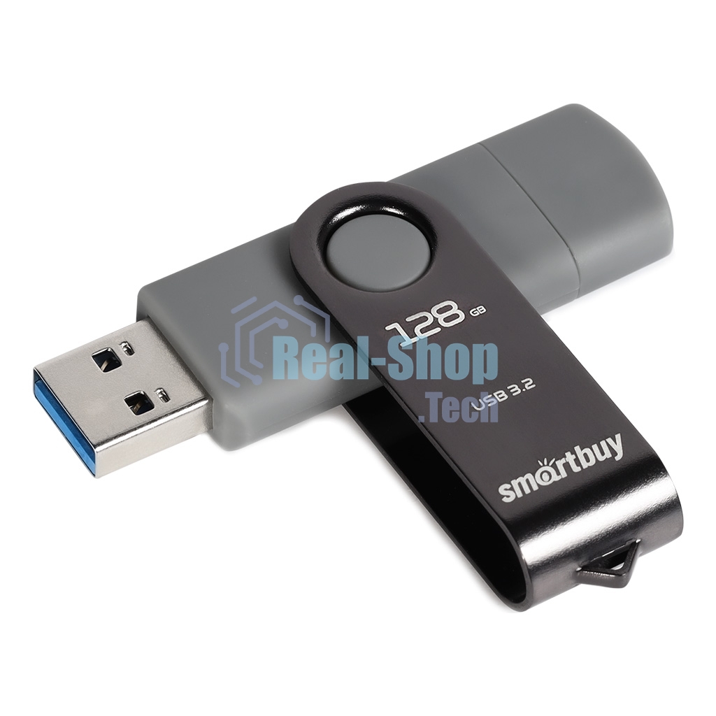 Флешка USB Smartbuy (SB128Gb3DUOTWK) UFD 3.0/3.1 128Gb Twist Dual