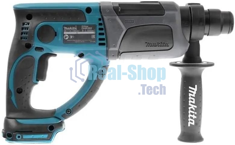 Перфоратор Makita DHR202Z, SDS-plus, 18 В, 1.9 Дж, от аккумулятора