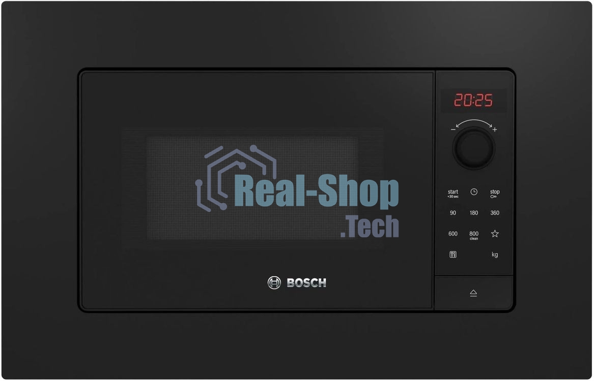 Микроволновая печь Bosch BFL623MB4 черный (встраиваемая)