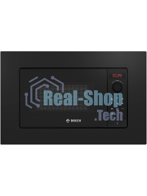 Микроволновая печь Bosch BFL623MB4 черный (встраиваемая)