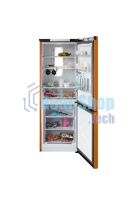 Холодильник Бирюса Б-T920NF оранжевый двухкамерный 210/100 л морозилка снизу, No Frost