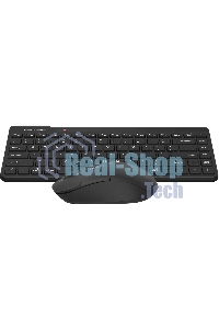 Комплект клавиатура + мышь A4Tech Fstyler FG2200 Air2 клав:черный мышь:черный USB беспроводная slim