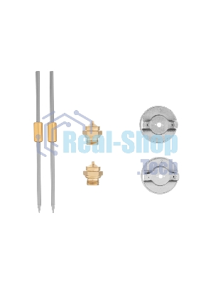 Краскопульт пневматический Matrix с нижним бачком v=10k + сопладиаметром 1.2 1.5 и 1.8мм