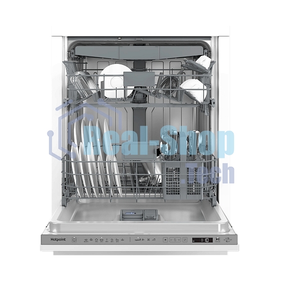 Встраиваемая посудомоечная машина Hotpoint HI 5D85 DW, серый, 59.8 см, 15 компл., 44 дБ, класс A