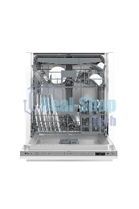 Встраиваемая посудомоечная машина Hotpoint HI 5D85 DW, серый, 59.8 см, 15 компл., 44 дБ, класс A