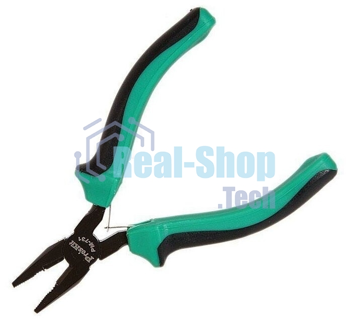 Плоскогубцы Pro'sKit PM-731 с пружиной 120мм