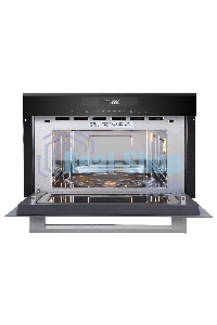 Микроволновая печь встраиваемая Korting KMI 830 GNBX черный, 34 л, 900 Вт, переключатели - сенсор