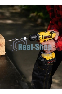 Дрель-шуруповерт аккумуляторная Eurolux ДА-20DU-2