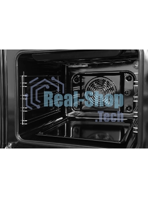 Духовой шкаф электрический Gefest 602-01 А черный, встраиваемый