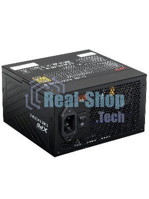 Блок питания ADATA XPG Core Reactor II COREREACTORII750GOLD RTL (COREREACTORII750G-BKCEU), 750Вт, 80 PLUS Gold, 120мм, модульный, черный
