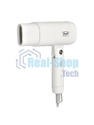 Фен для волос Puff 1875, белый, 1,875 кВт