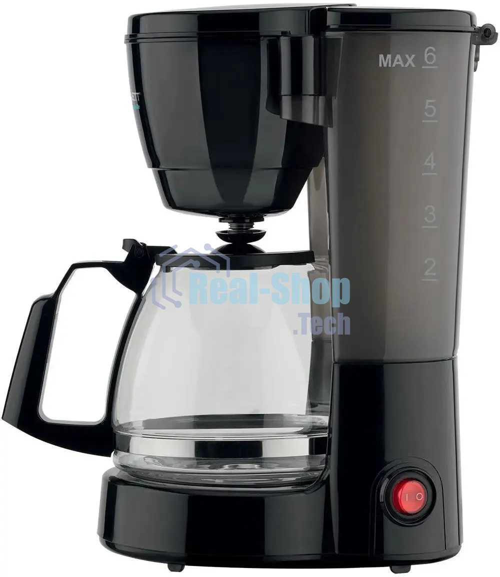 Кофеварка капельная Scarlett SC-CM33018 черный, исп. кофе - молотый, 0.75 л, 600 Вт.