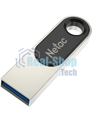 Флешка USB Netac U278 (NT03U278N-016G-32PN), 16Gb, USB 3.0, R/W 90/45, серебристый/черный