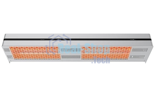 Обогреватель инфракрасный Energolux EIHS-3000-E1-iBox серый, галогенный, 25 м², 3000 Вт